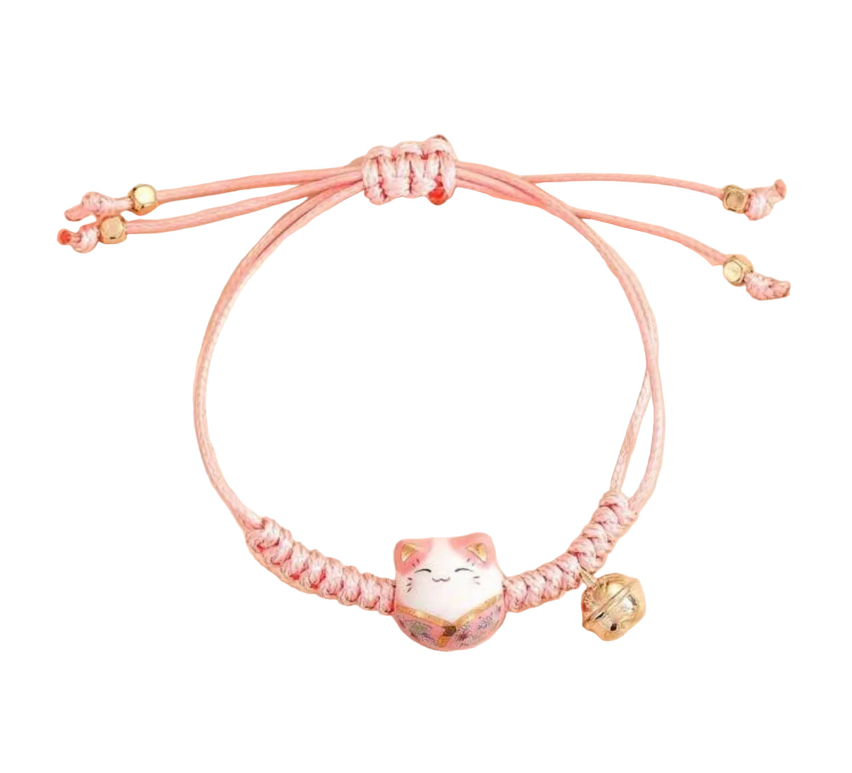 🐱 Lucky Cat Bracelet – Cute & Adjustable Charm