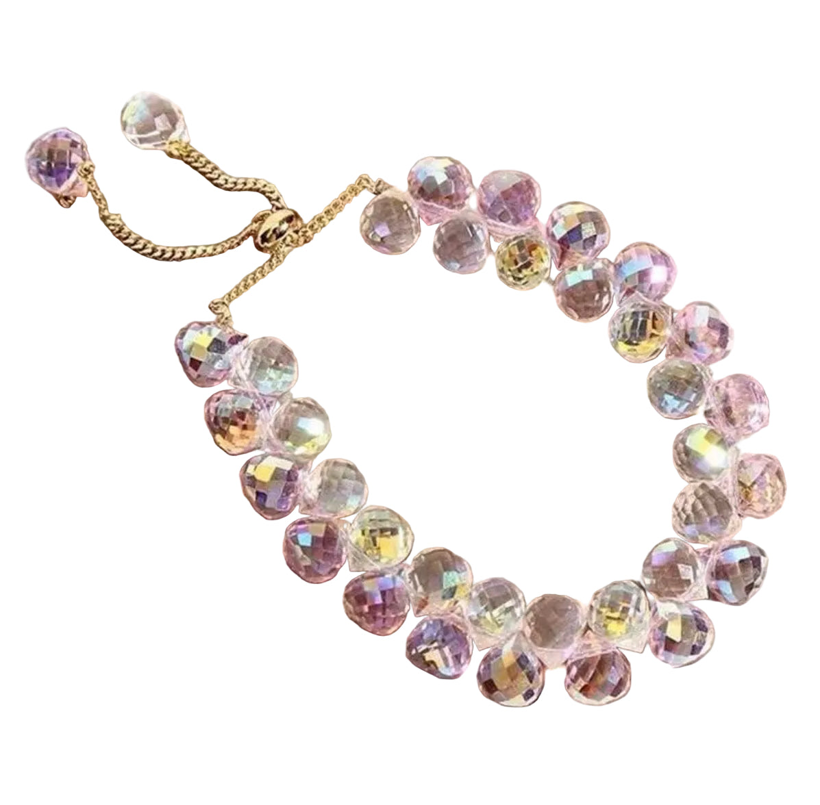 Crystal Beaded Bracelet – Sparkling & Elegant