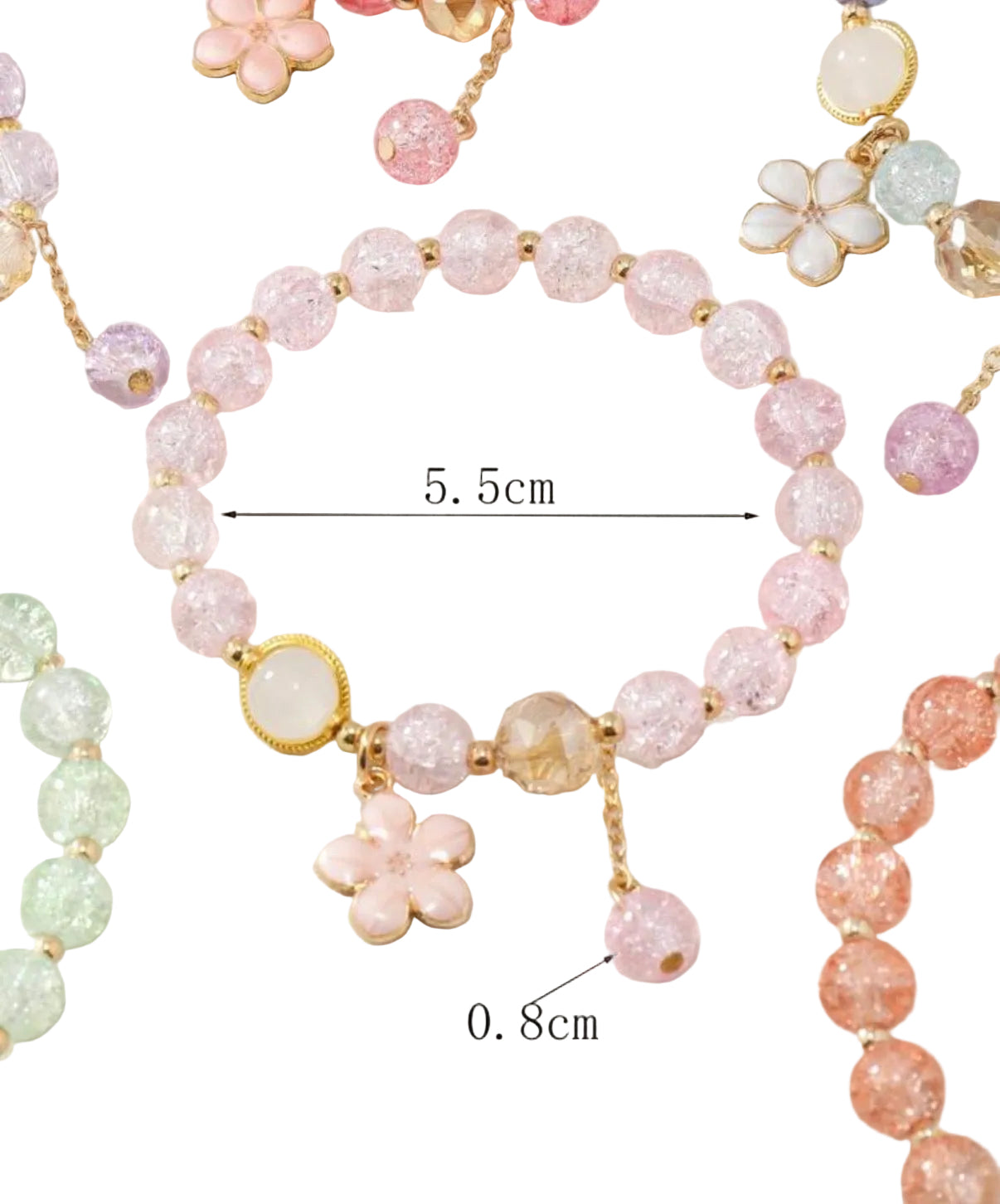 Pastel Beaded Bracelet