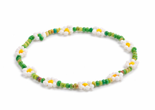 🌸 Colorful Daisy Beaded Bracelets – Cute & Trendy Collection ✨