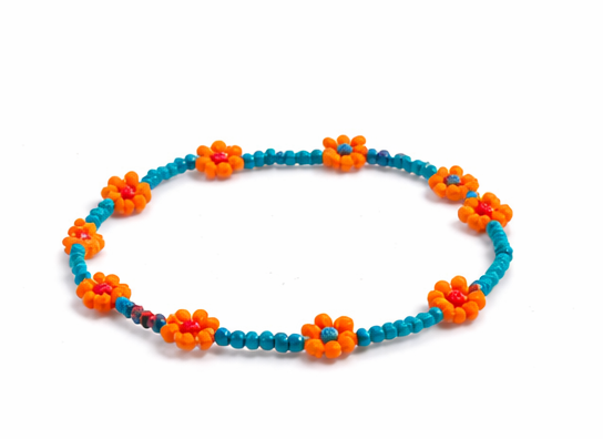 🌸 Colorful Daisy Beaded Bracelets – Cute & Trendy Collection ✨